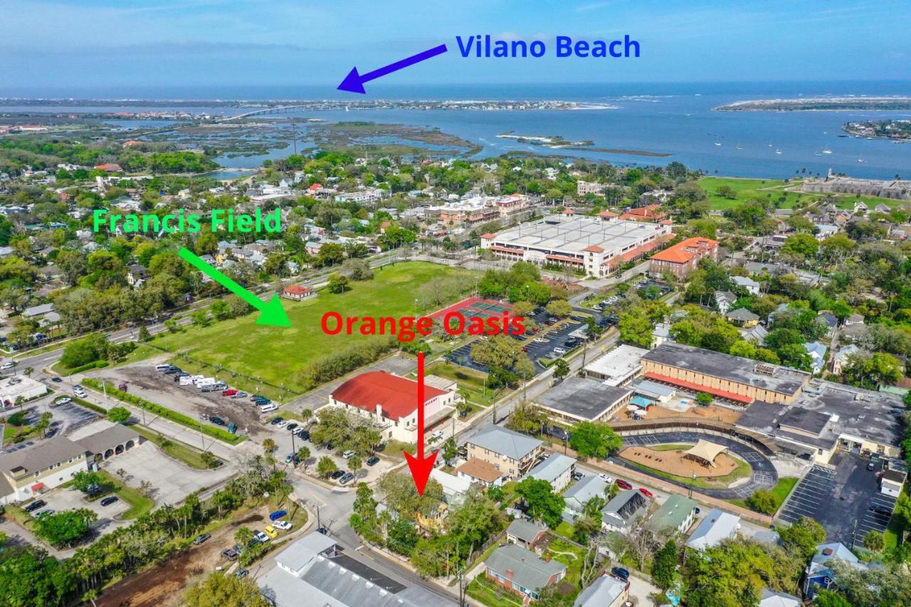 Orange Oasis - Walk To Historic District Villa St. Augustine Exterior photo